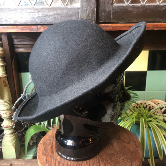 American apparel felt wide brim hat - Picture 4 of 8